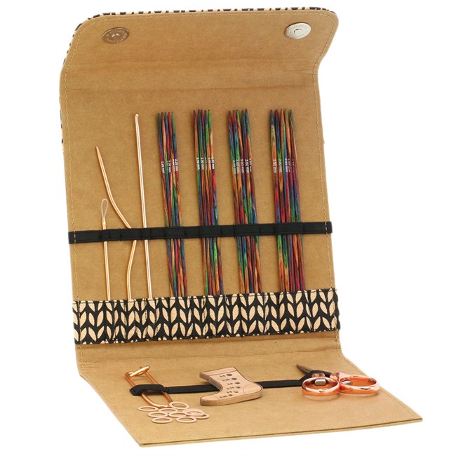 Lana Grossa - набор инструментов для вязания носков (дерево, многоцветный) - фото 19306