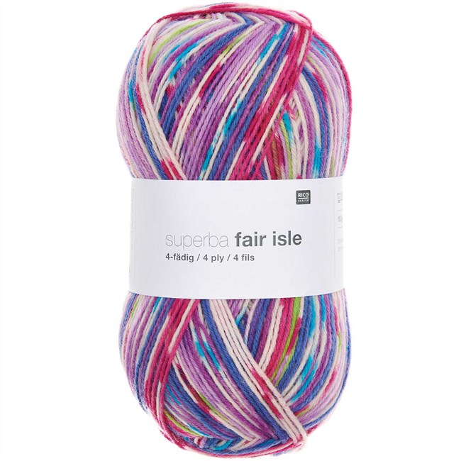 Rico Superba Fair Isle 4ply 01014251 - фото 19550