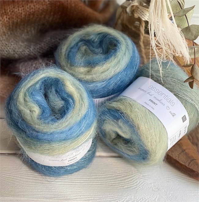 Rico Essentials Super Kid Mohair Loves Silk Print 0101417 - фото 27026