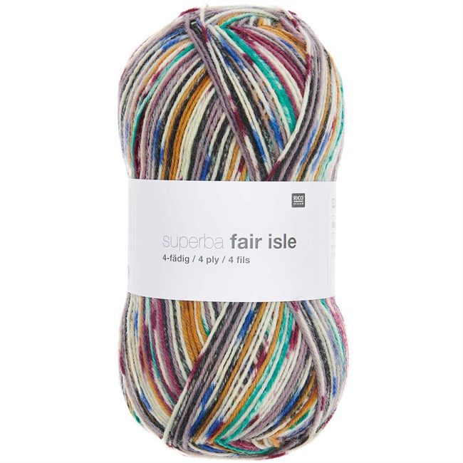 Rico Superba Fair Isle 4ply 01014251